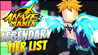 Updated Anime Mania Legendary Tier List NEW One Piece Update! *I Misjudged  Katakuri* 