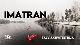 TALVIPYÖRÄILYÄ IMATRALLA | KELLUNTAA VUOKSESSA