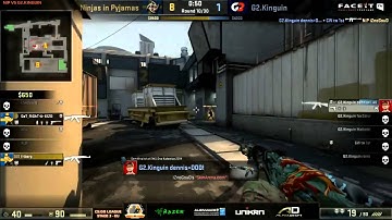 Dennis 1v4 clutch vs NiP