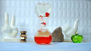 Liquid Timer Red Heart Beautiful