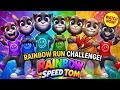 Talking tom mobile game speed  rainbow #gameplay #games  #talkingtom 