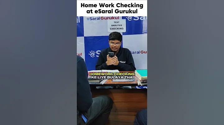 Saransh Sir Shocking Reaction जब बच्चे की Copy Check की 😱| IIT Motivation #shorts #esaral #jee #neet