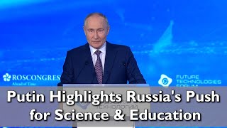 Eroffnungsrede von Prasident Putin beim Future Technologies Forum Eng-Rus Interpretation