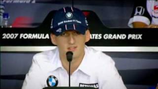 Kubica sobre su accidente en Canadá 2007 Update