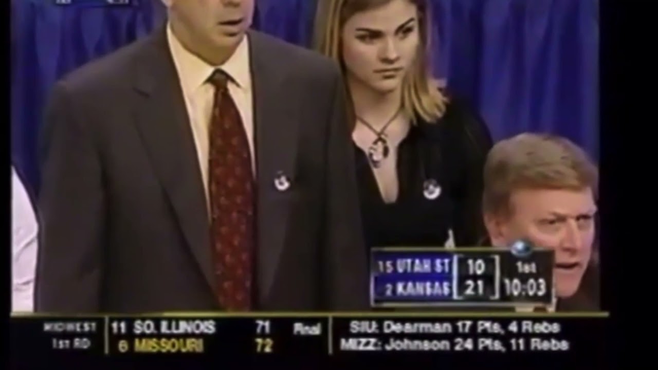 🏀2003 NCAA West Region 1st Rd: 2 Kansas v. 15 Utah State