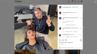 Фото Ким Кардашьян с открытым ртом в кресле стилиста стало мемом / RuNews24