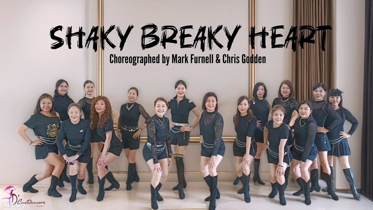 Shaky Breaky Heart line dance | Mark Furnell | Chris Godden 