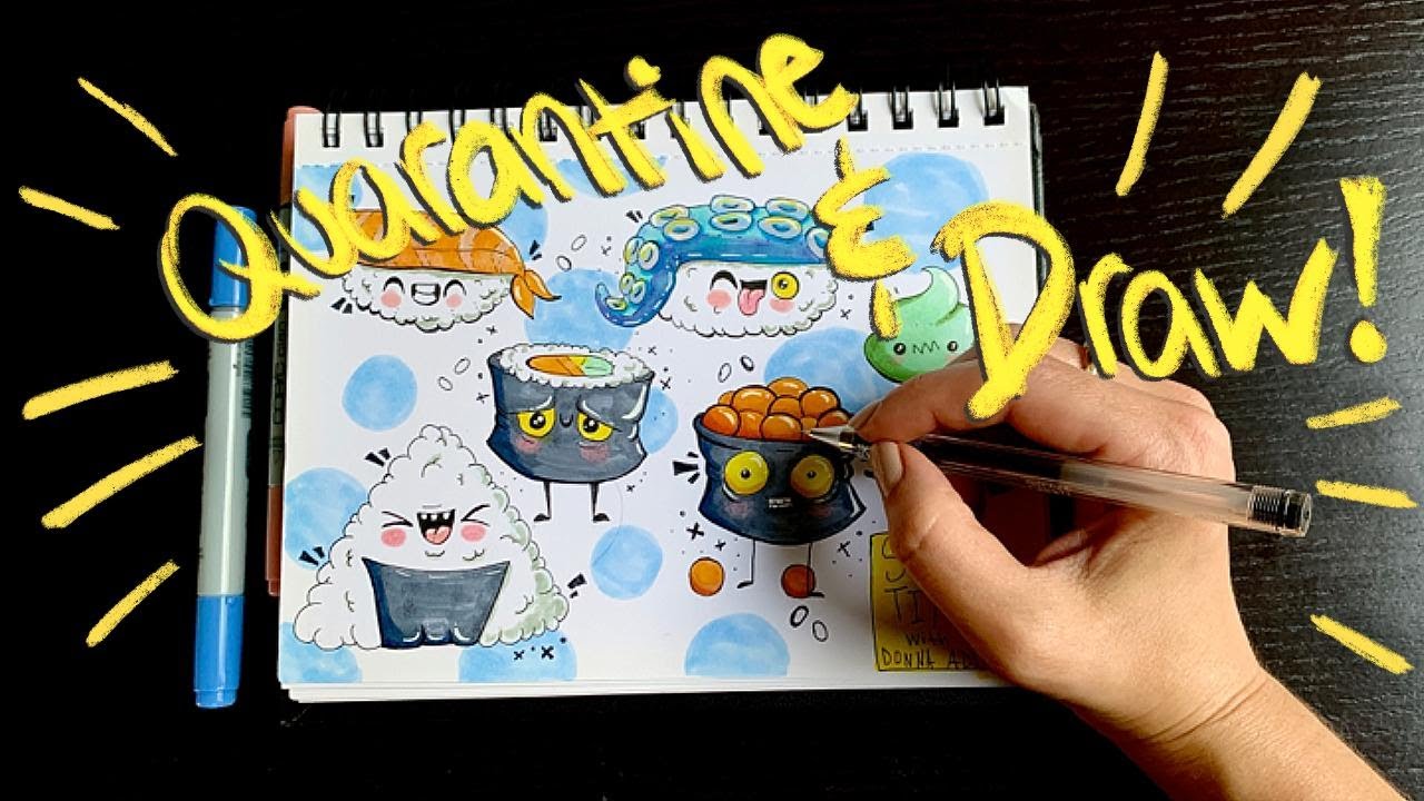 Drawing Sushi Characters | Donna Adi