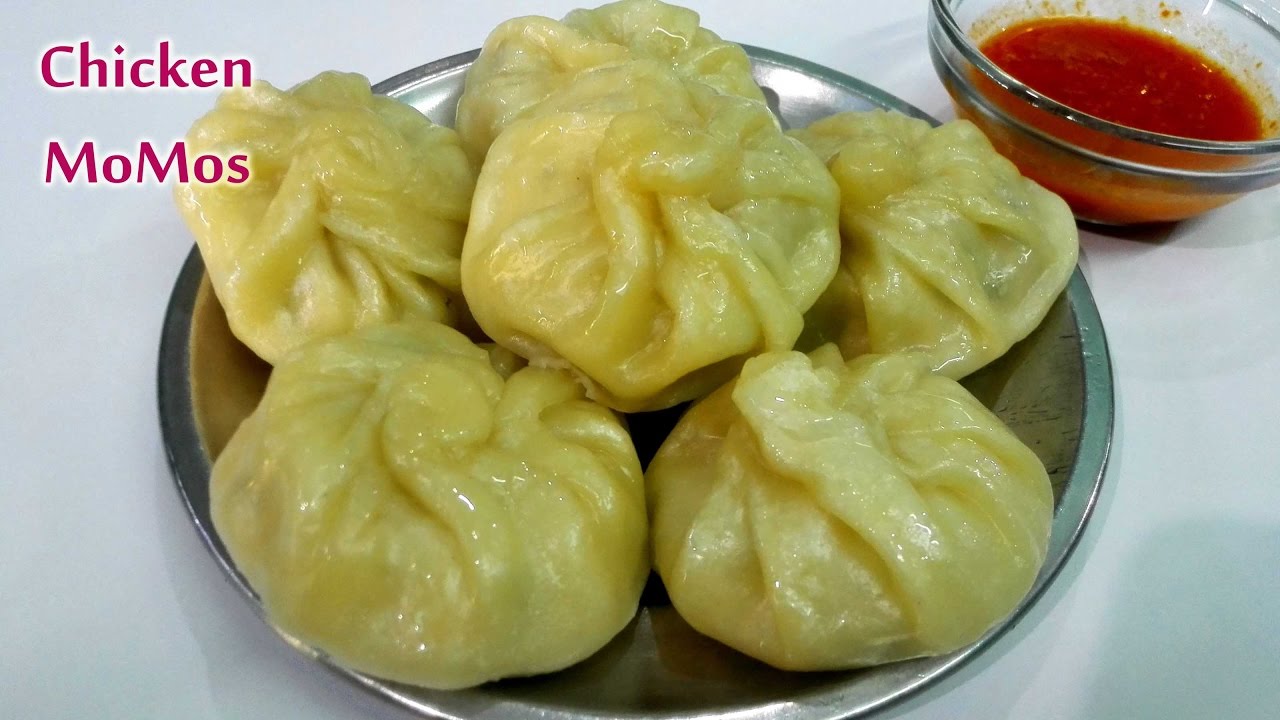 Tasty Chicken MoMos at Home  Chicken Dumplings Recipe  How to make  Chicken MoMos at home