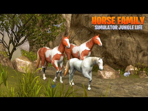 Horse Family Animal Simulation 3D - Jogo Gratuito Online