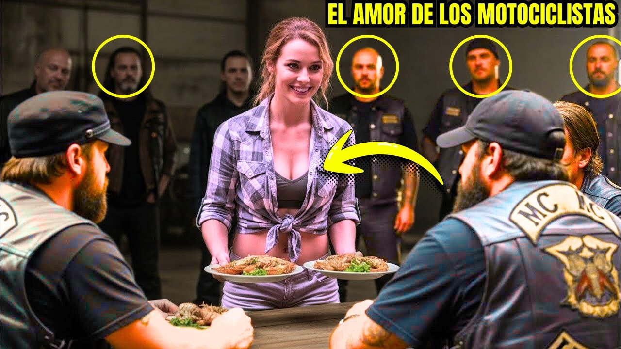 Les dio de comer a 5 motociclistas sin dinero— 48 horas después, cientos de Hells Angels aparecieron