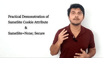 Practical demonstration of SameSite cookie attribute | Why Secure attribute is needed with None