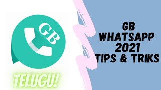 GB WhatsApp, WhatsApp Plus and OG WhatsApp Tips and Tricks || 2021 NEW TIPS & TRIKES  IN TELUGU screenshot 5