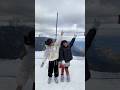 Zahra Dan Bestie Jadi Elsa Frozen #shorts #snow #japan
