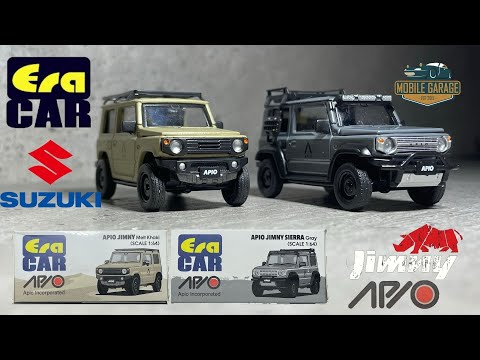 1/64 Era CAR APIO Jimny Sierra Melt Khaki Gray - YouTube