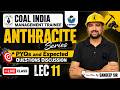 11 | Coal India Management Trainee | Anthracite Series | PYQs & Expected Questions | Gcentrick