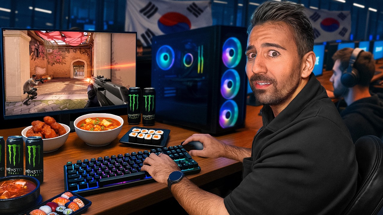 Pasé 24 Horas en Los Mejores CIBER CAFÉS de Corea del Sur 🇰🇷