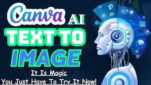 Canva AI Text to Image Generator! The Mobile App Tutorial