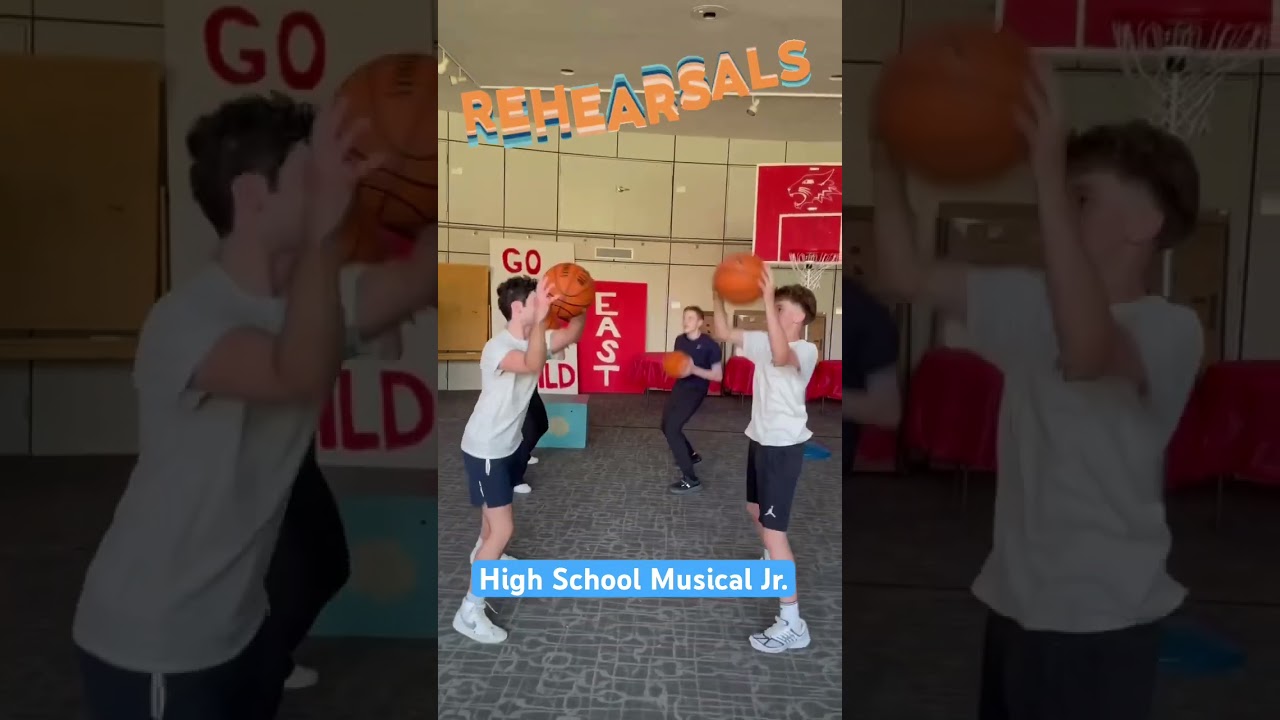 Lopez Studios, Inc. Summer cast of High School Musical Jr. in rehearsals!