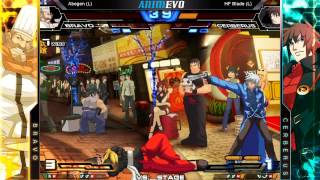 EVO2014 AnimEVO Chaos Code - M05 Grand Finals: Abegen (Bravo) VS H-F Blade (Cerberus)