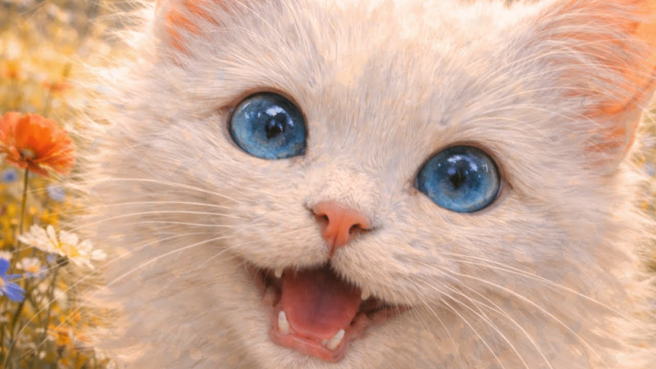 Lo sguardo del gattino bianco : una storia dipinta di luce e silenzio