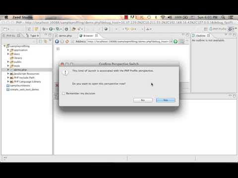 ביצוע profiling לקוד php באמצעות zend stuido