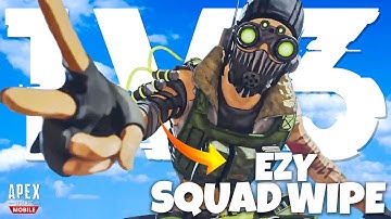 Octane 1v3 Clutch In Apex Legends Mobile