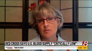 American Red Cross declares national blood shortage due to low donor turnout and climate disasters