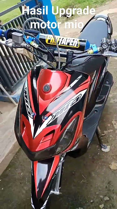 #delaristian upgrade motor mio jadi trail