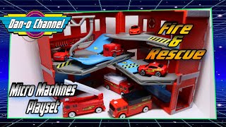 2020 Micro Machines Fire & Rescue Playset