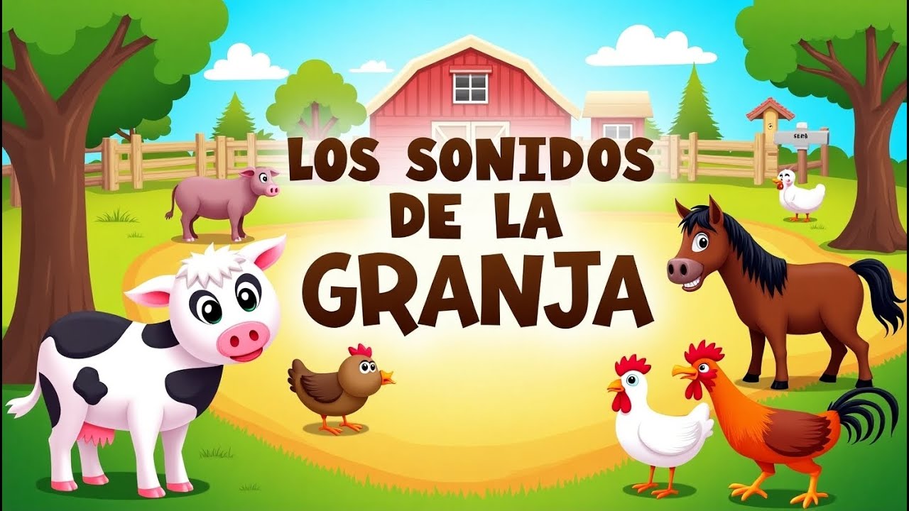 ¡Escucha y Aprende! Los Sonidos de la Granja - YouTube