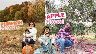 Family Fall Weekend Trip || Blake's Orchard \& Cider Mill || Apple Picking ||