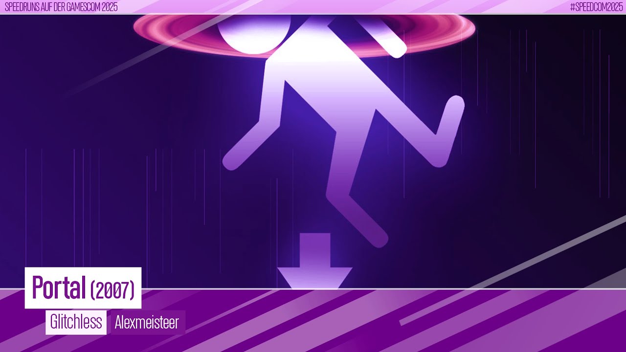 Speedruns auf der gamescom 2025 | Portal (Glitchless) von Alexmeisteer