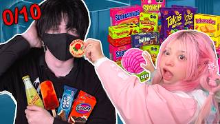 My FUTURE GIRLFRIEND🥰 feeds me Mexican Snacks for the first time