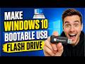 How to Make Windows 10 Bootable USB 2026 | Step-by-Step Guide