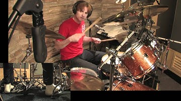 Drum Lesson No.40: How To Play The Mozambique By CHRIS BRIEN in HD