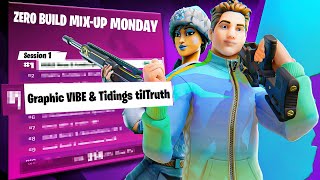 How to win tournament games in Fortnite Chapter five - Mix Up Monday Zero Build Tournament 🏆