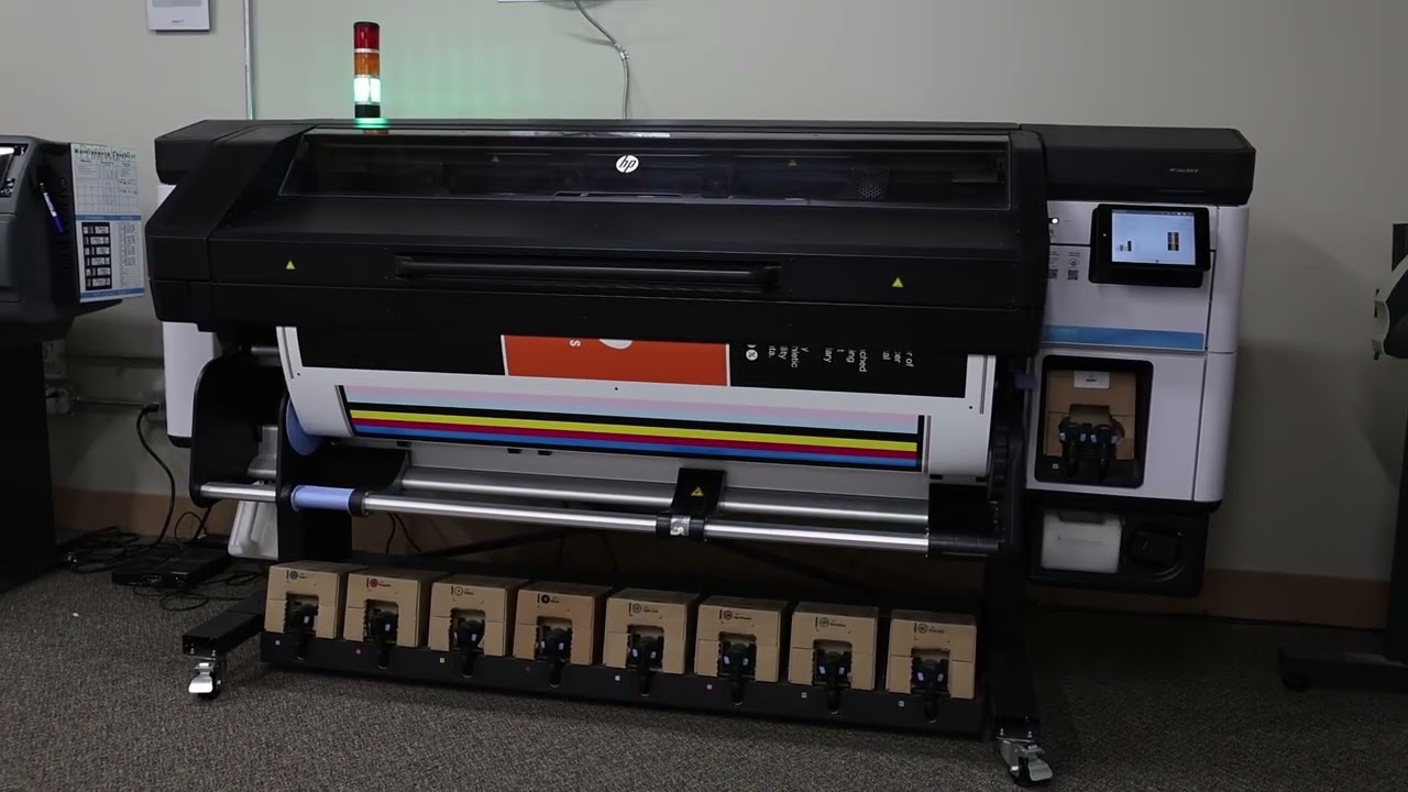 This used HP Latex 800W is available for an operational inspection
