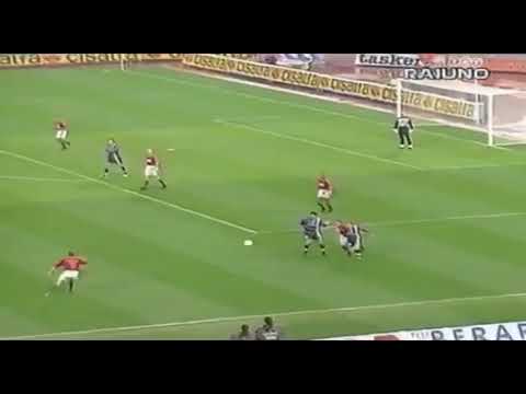 Roma di Zeman - Azione di Contropiede (1998/1999 Roma - Atletico Madrid)