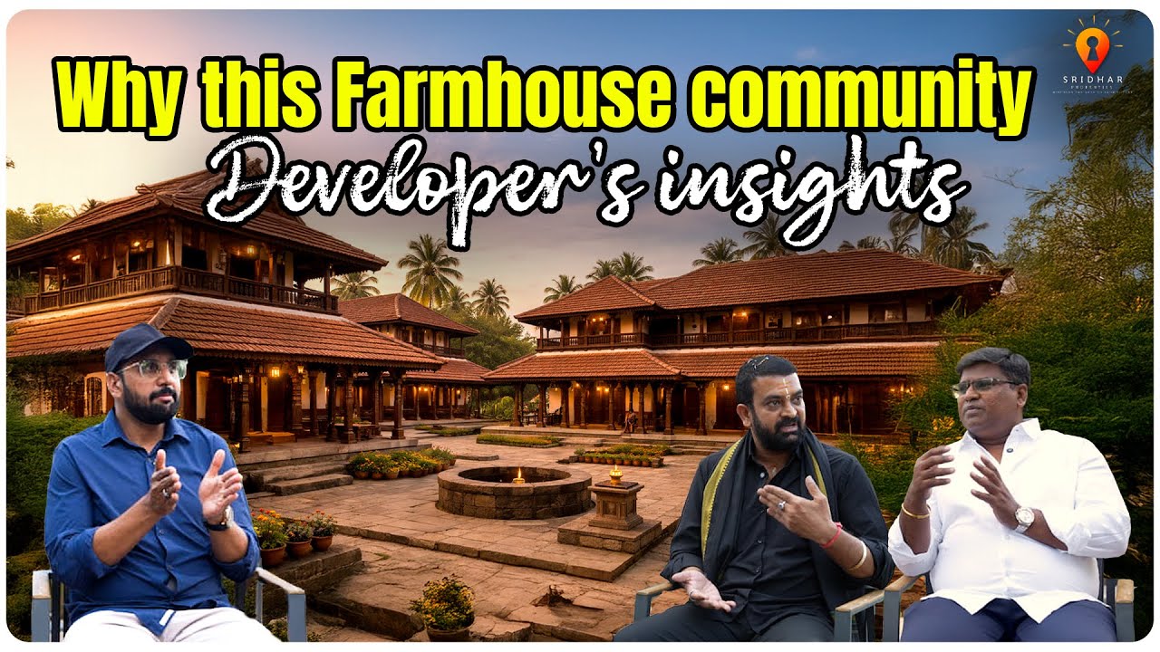 Not Just a Farmhouse… It’s a New Lifestyle | Hillock Resort living community | Sridhar Properties