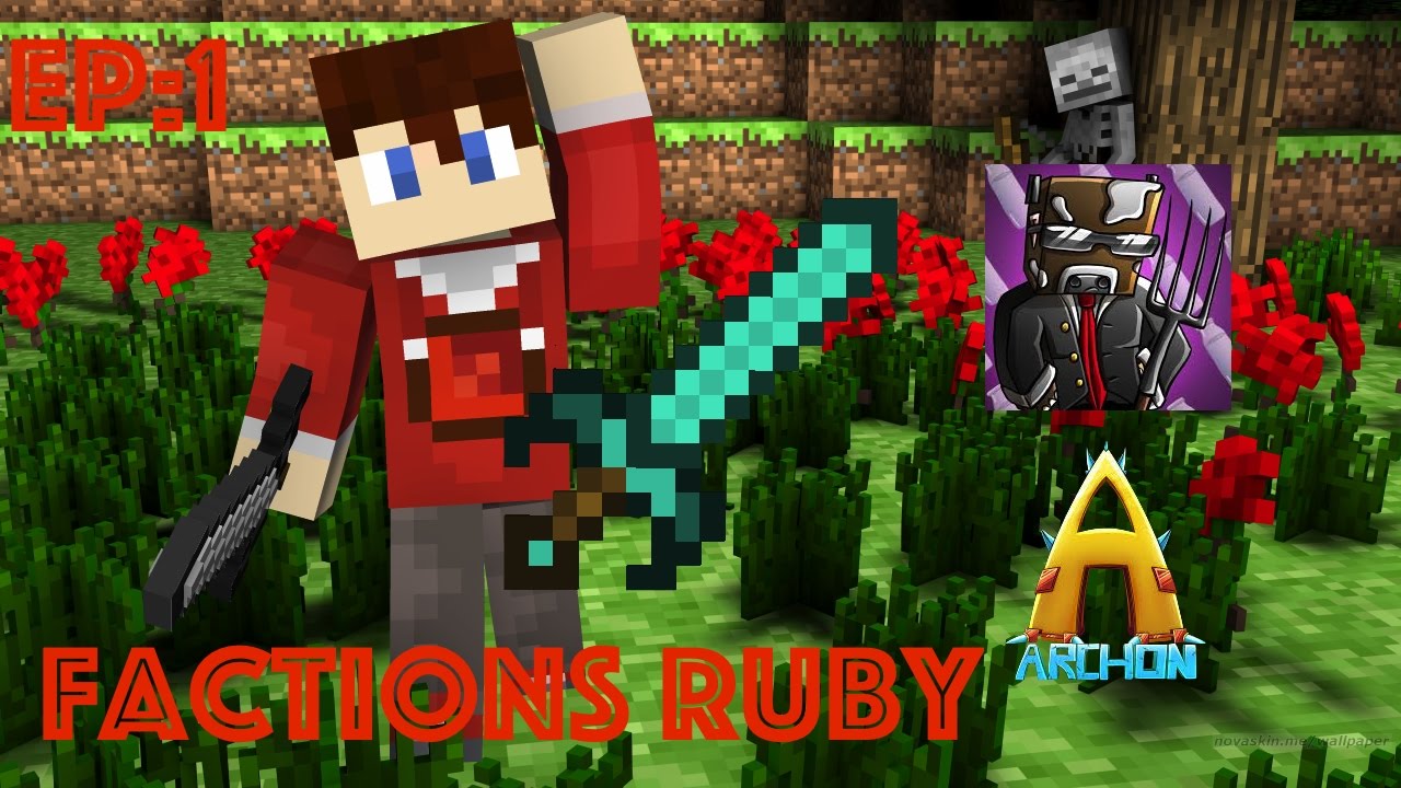 Minecraft Factions: Ep1 Getting Started on Ruby - YouTube