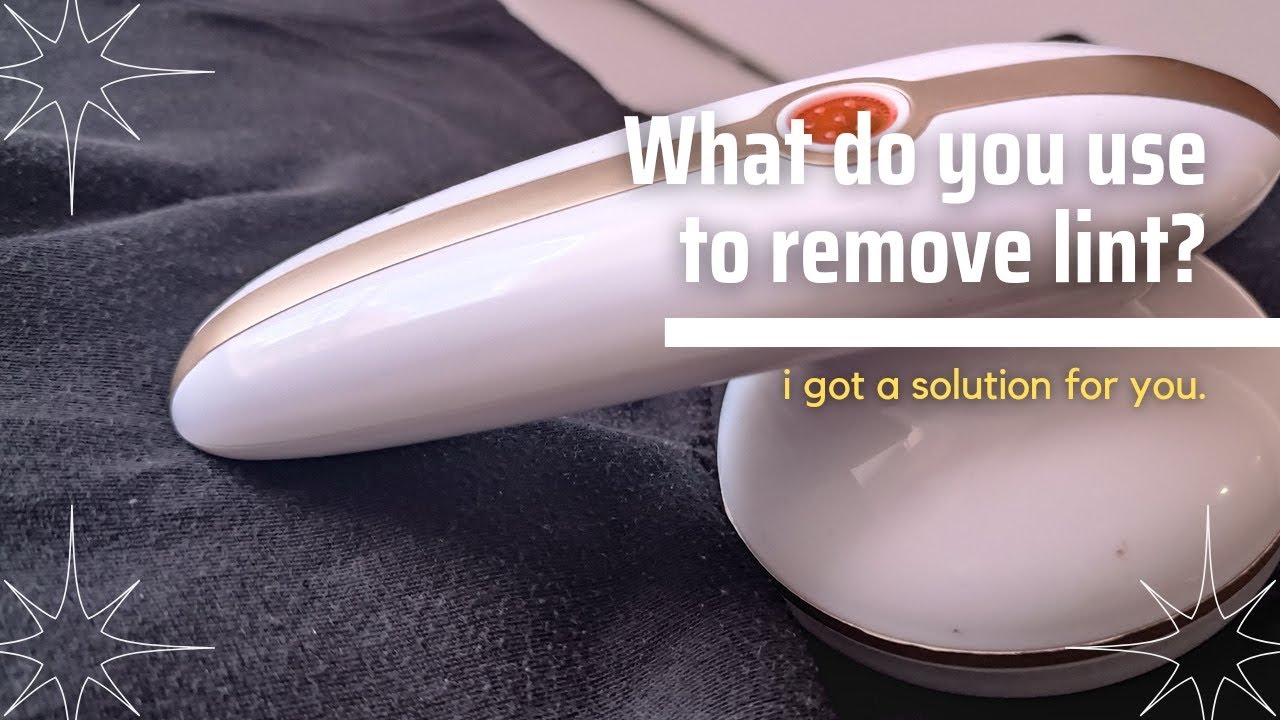 From Fuzz to Fabulous: Transform Your Clothes with a Lint Remover!