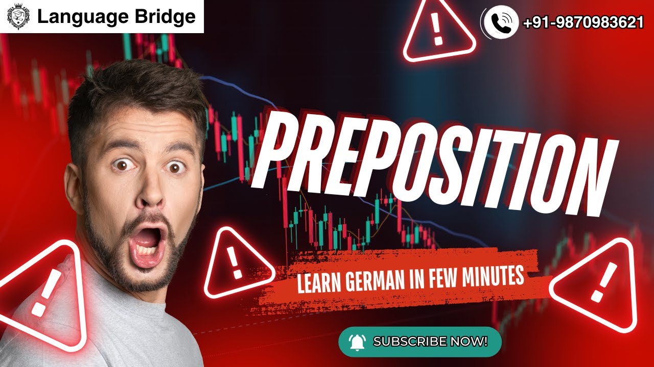 Preposition || A1 Grammar Topic || Goethe Exam Preparation || 