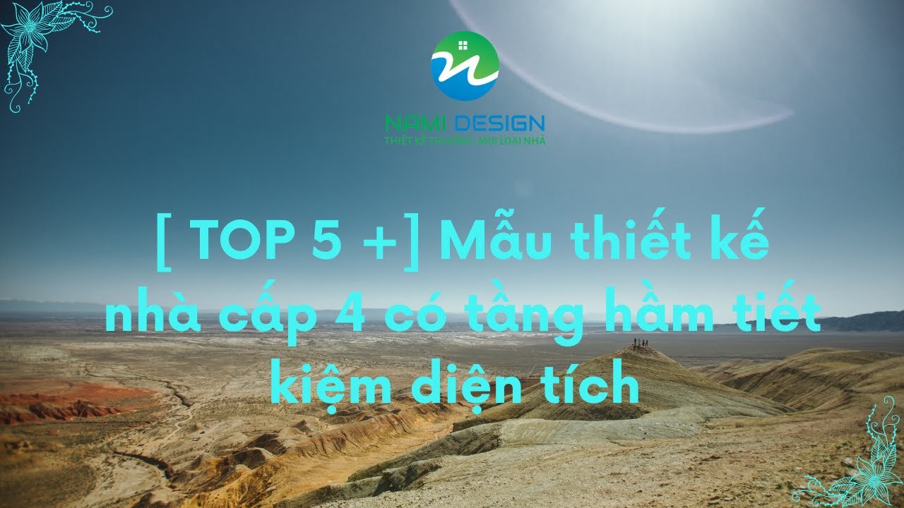 [ TOP 5 ] Mẫu thiết kế nhà cấp 4 có tầng hầm tiết kiệm... - youtube
