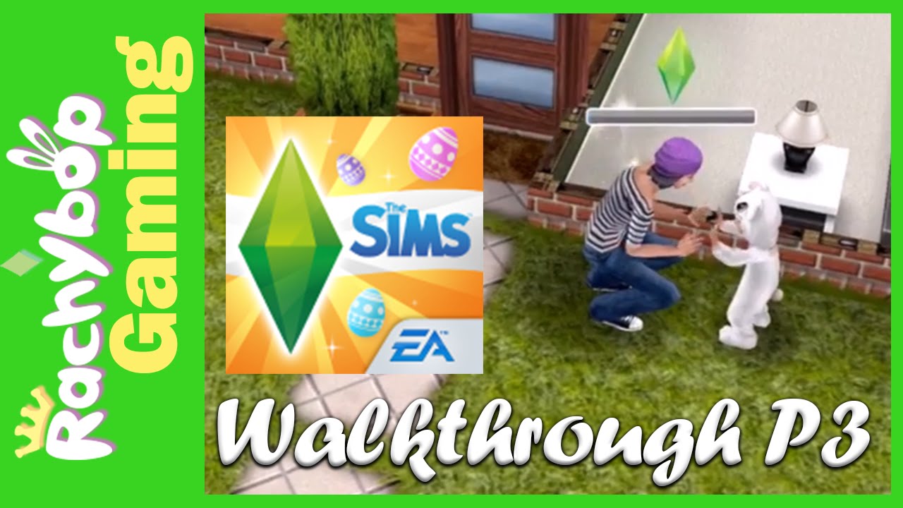 The Sims Freeplay Chocolate Egg Chase Quest Walkthrough Easter 2016