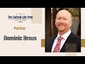 Meet the Lawyer—Dominic Braus from The Carlson Law Firm.