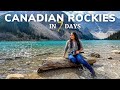 Our epic 7 day road trip in canada banff jasper and the icefields parkway