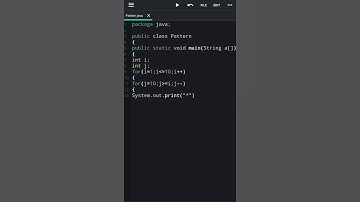 #Shorts🔥 Java Program Print Stars using for loop.