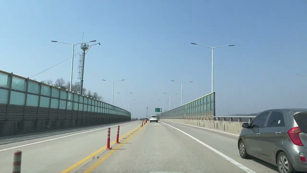 38번 국도 박달재터널 - 충주 드라이브 영상