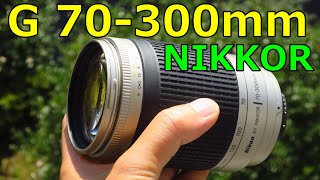 ジャンク】1100円 AF Zoom-Nikkor 70-300mm F4-5.6G 動作検証
